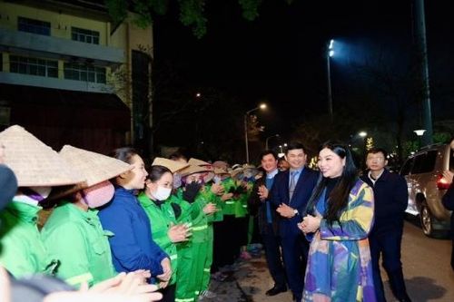 Vĩnh Phúc: Bí thư Tỉnh ủy thăm, động viên lực lượng làm nhiệm vụ trong dịp Tết Nguyên đán