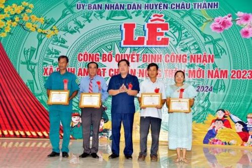 Kiên Giang: Phấn đấu năm 2024 có 12 xã nông thôn mới nâng cao