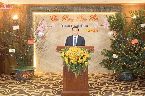 Lời chúc mừng năm mới của đồng chí Bí thư Tỉnh ủy Trần Hồng Minh