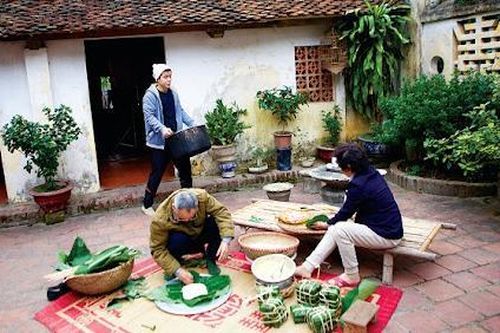 Chạm ngõ mùa xuân