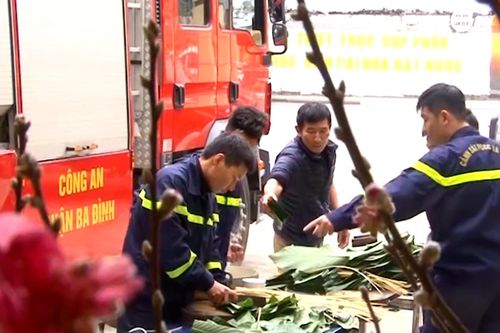 Tết xa nhà của người lính phòng cháy chữa cháy