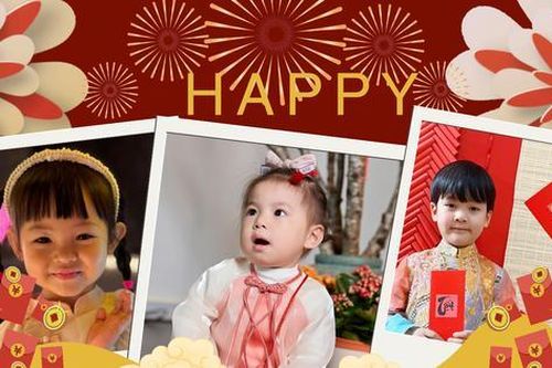 Pamiuoi và Suchin xúng xính áo dài đón Tết, ai thấy cũng cưng chỉ muốn lì xì ngay