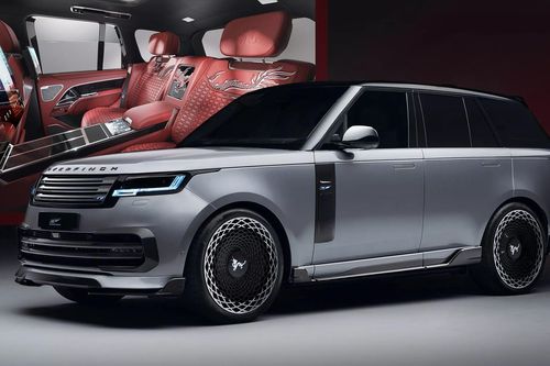 Cận cảnh mẫu Range Rover độ phiên bản rồng