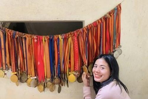Một số hình ảnh đón Tết của các vận động viên Việt Nam
