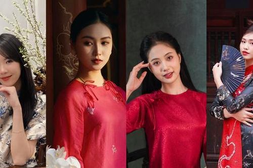 Các hoa khôi gửi lời chúc Tết Giáp Thìn tới độc giả Sinh Viên Việt Nam