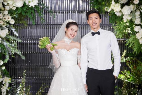 8 lễ cưới nổi bật làng bóng đá Việt
