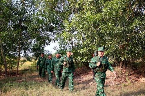 Tết biên cương của người lính quân hàm xanh