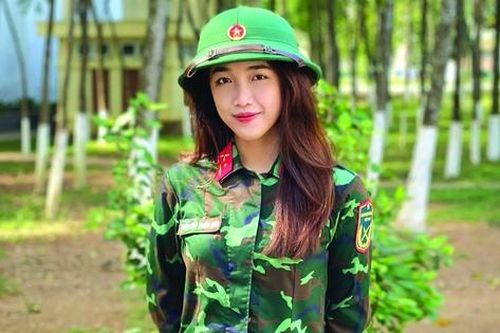 Tự hào được khoác lên mình màu xanh áo lính