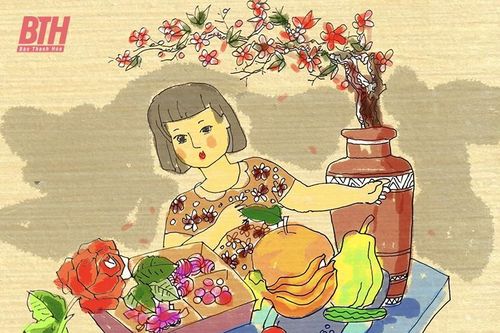 Trong hương xuân thơm nồng