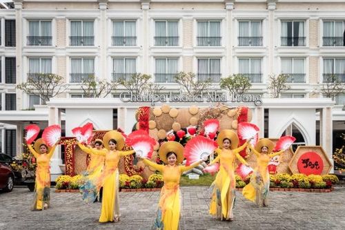 Sắc xuân rực rỡ ở Champa Island Nha Trang
