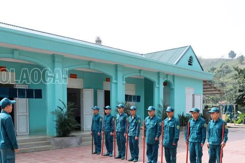 Tết ở Tiểu đội dân quân thường trực xã Bản Lầu