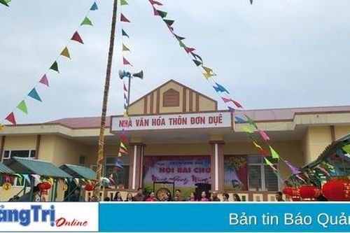 Xã Vĩnh Hòa: Tổ chức Lễ hội bài chòi mừng Đảng - mừng Xuân Giáp Thìn 2024