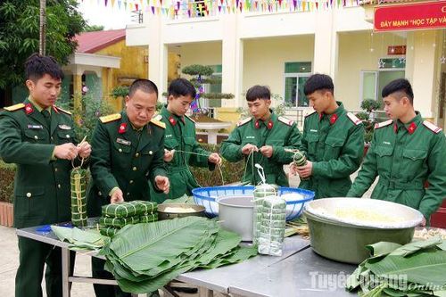Trực Tết cùng chiến sĩ