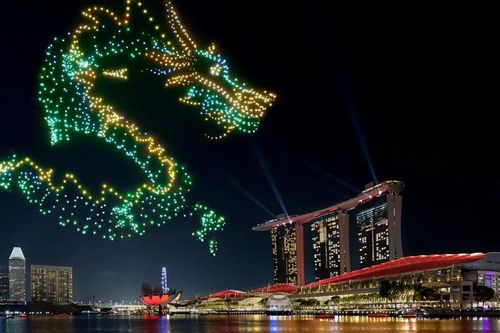 Công nghệ điều khiển 2024 drone đêm 30 ở Hồ Tây có gì đặc biệt?