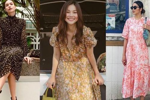 10 cách mặc váy họa tiết giúp vẻ ngoài trẻ trung hơn trong dịp Tết