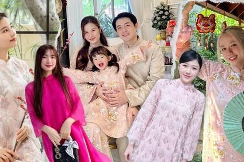 Tông hồng được lòng sao Việt dịp Tết Giáp Thìn: Phương Ly, Đông Nhi 'đụng hàng'