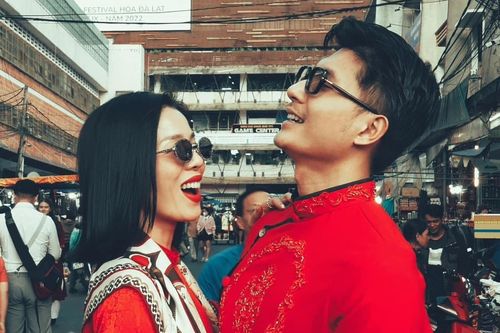 Sao Việt khoe ảnh tình tứ bên người yêu dịp năm mới