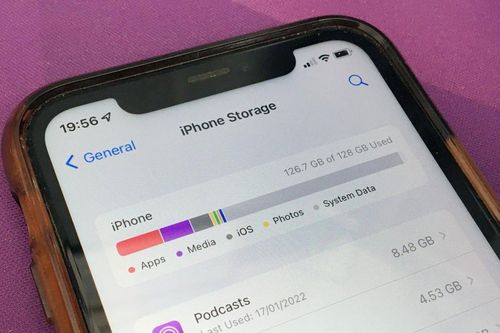 Tối ưu iPhone bằng cách xóa phần 'dữ liệu khác'