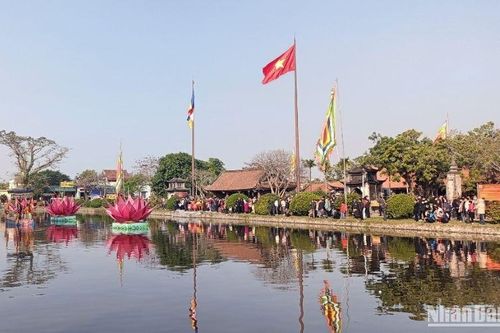 Lễ hội chùa Keo mùa xuân ở Thái Bình được tổ chức trong 4 ngày