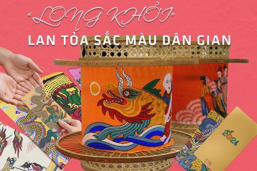 'Long khởi' - Lan tỏa sắc màu dân gian
