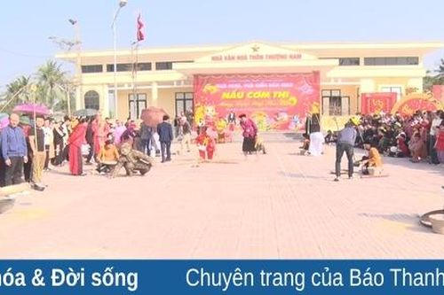 Thị xã Nghi Sơn: Sôi nổi trò chơi, trò diễn dân gian nấu cơm thi