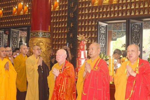 TP.HCM: Phật giáo người Hoa họp mặt chúc Tết đầu Xuân Giáp Thìn
