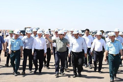 Thủ tướng kiểm tra tiến độ Dự án Cảng Hàng không quốc tế Long Thành