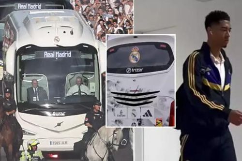 Xe bus chở Real Madrid bị tai nạn tại Đức