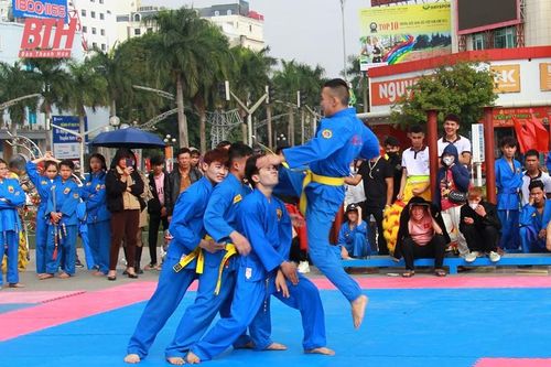 Tưng bừng Hội diễn các CLB Vovinam tỉnh Thanh Hóa - 'Mừng Đảng - Mừng Xuân Giáp Thìn' 2024