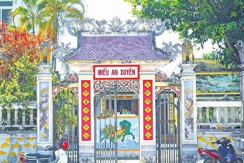 Miếu An Xuyên: Cung điện Thủy thần trên núi