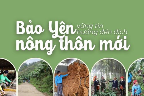 Bảo Yên vững tin hướng đến đích nông thôn mới