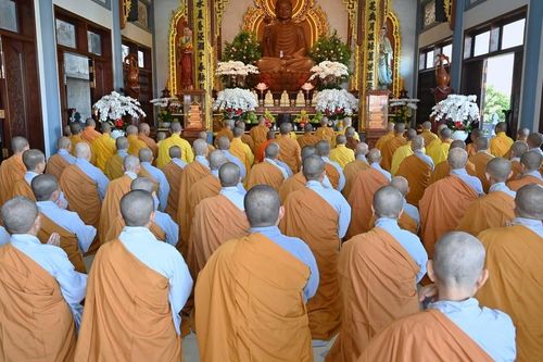 Chùa Liên Trì (TP.Vũng Tàu) tưởng niệm 15 năm ngày Hòa thượng Thích Minh Phước viên tịch
