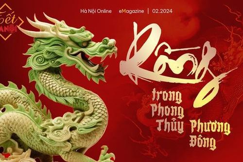 Rồng trong phong thủy phương Đông