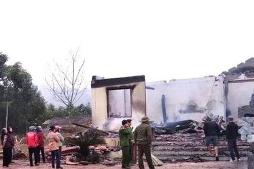 Ngôi đền thiêng ở Yên Bái cháy rụi rạng sáng mùng 4 Tết