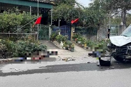 Tai nạn thương tâm chiều mùng 4 Tết, hai thanh niên tử vong sau cú va chạm với ô tô khách