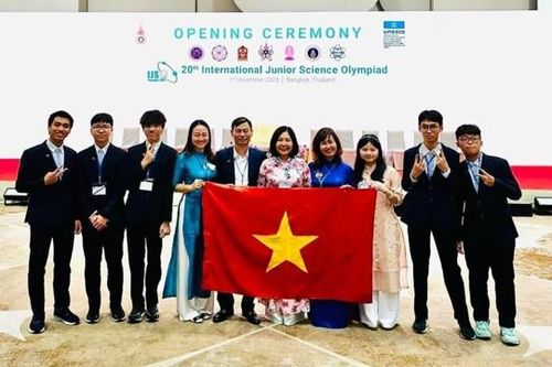 Điểm lại thành tích của học sinh Hà Nội tại Olympic Khoa học trẻ quốc tế