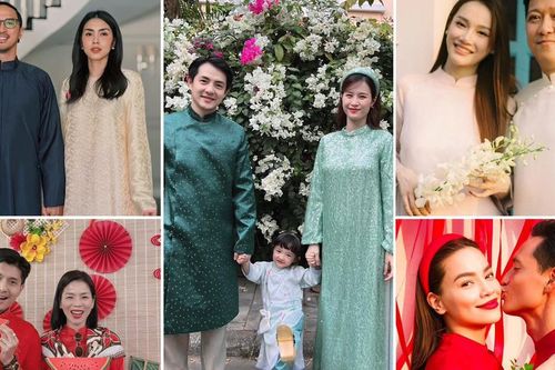 Lệ Quyên, Hà Hồ... và loạt sao Việt diện áo dài rực rỡ Tết Giáp Thìn