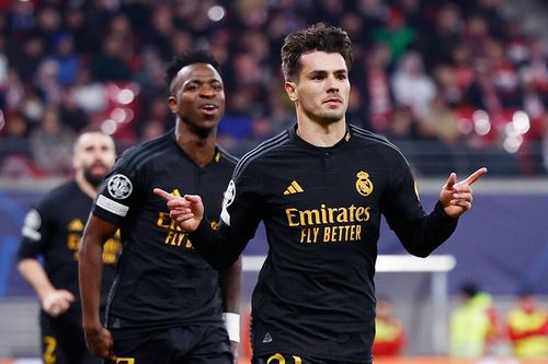 Champions League: Brahim Diaz ghi bàn duy nhất, Real Madrid thắng trên sân RB Leipzig