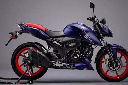 Cận cảnh TVS Apache RTR 160 4V 2024