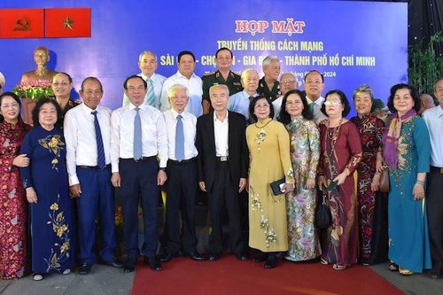 TP.HCM họp mặt truyền thống cách mạng Sài Gòn - Chợ Lớn - Gia Định