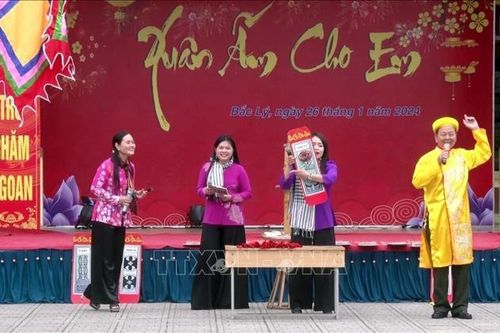 Quảng Bình: Lan tỏa loại hình nghệ thuật hội bài chòi trong trường học