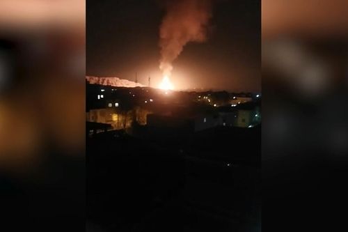 Video đường ống dẫn khí đốt Iran nổ lớn thành quả cầu lửa