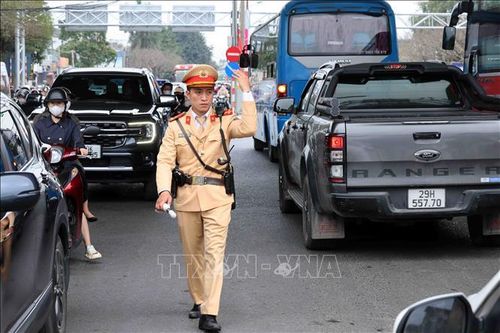 Bảo đảm an toàn trên những nẻo đường ngày Xuân