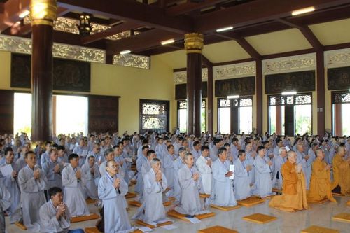 Bình Thuận: Gần 500 Phật tử tham dự khóa tu đầu năm tại thiền viện Trúc Lâm Chánh Thiện