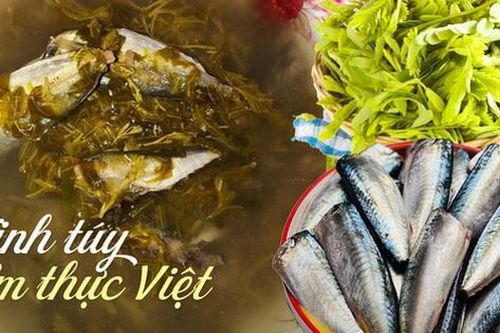 Nhớ thương canh cá nục lá me non