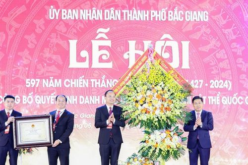 Lễ hội Xương Giang là di sản văn hóa phi vật thể quốc gia