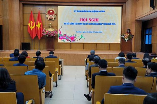Quận Ba Đình: Bắt tay ngay vào công tác chuyên môn sau nghỉ Tết