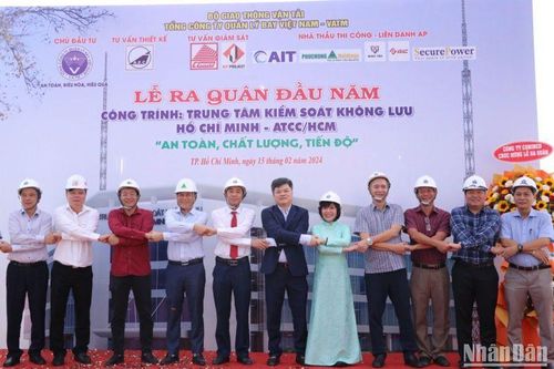 Chính thức khởi công Trung tâm Kiểm soát không lưu Hồ Chí Minh