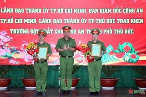 TP Hồ Chí Minh: Khen thưởng các đơn vị phá án vụ sát hại, phân xác nạn nhân ở TP Thủ Đức