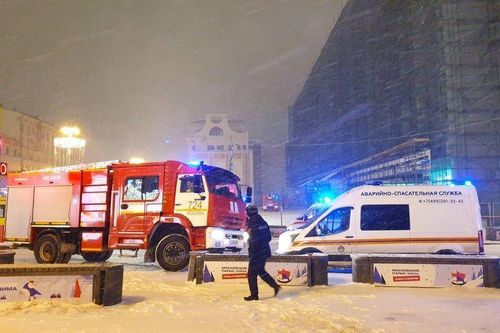 Hỏa hoạn kinh hoàng tại trung tâm thủ đô Moscow (Nga)